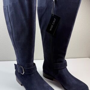 Naturalizer Women's Over the Knee Navy Boots